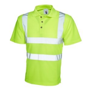 Uneek Hi-Viz Polo Shirt