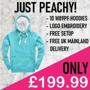 peach finish hoodie offer